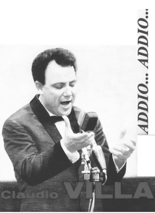télécharger la partition d'accordéon Addio addio (Chant : Claudio Villa) au format PDF