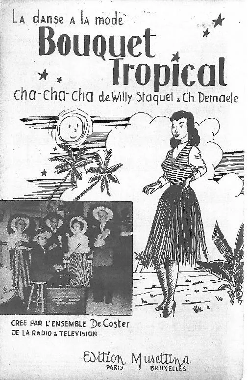 télécharger la partition d'accordéon Bouquet Tropical (Créé par l'ensemble De Coster) (Cha Cha Cha) au format PDF