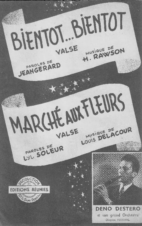 télécharger la partition d'accordéon Marché aux Fleurs (Arrangement : Claude Naudy) (Valse) au format PDF