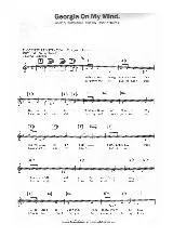 télécharger la partition d'accordéon Georgia on my mind (Slow Fox-Trot) au format PDF