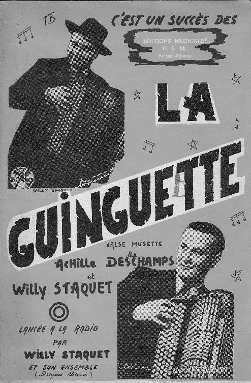 télécharger la partition d'accordéon La Guinguette (Valse Musette) au format PDF
