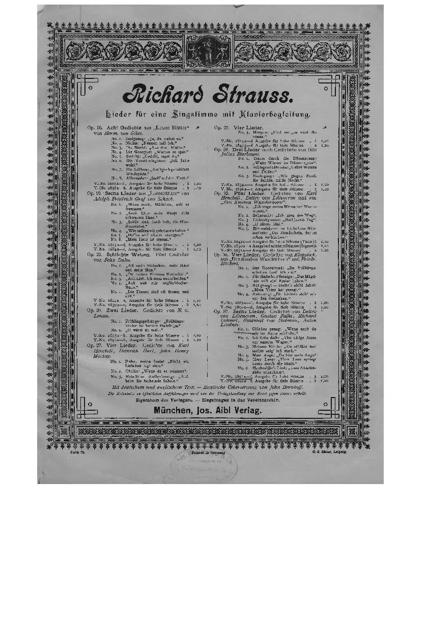 télécharger la partition d'accordéon Glückes genug (True love's bliss) (Ballade) au format PDF