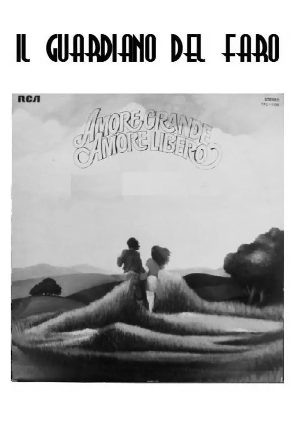 télécharger la partition d'accordéon Amore grande Amore libero (Chant : Il Guardiano Del Faro) (Slow) au format PDF