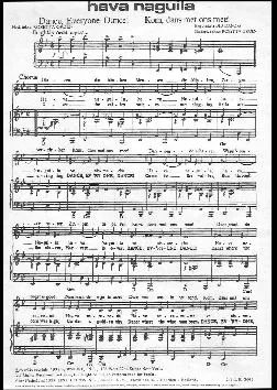 télécharger la partition d'accordéon Hava Naguila (Dance everyone, dance) (Kom, dans met ons mee) (Sirtaki) au format PDF