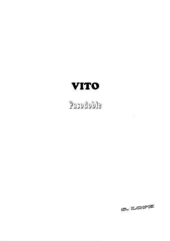 télécharger la partition d'accordéon Gallito y Vito (Orchestration) (Paso Doble) au format PDF