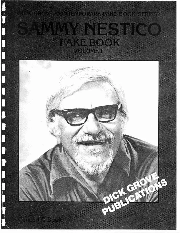 télécharger la partition d'accordéon Sammy Nestico : Fake Book (Concert C Book) (Volume 1)  au format PDF