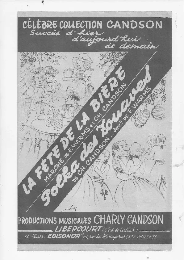 télécharger la partition d'accordéon La fête de la bière (Orchestration Complète) (Marche) au format PDF