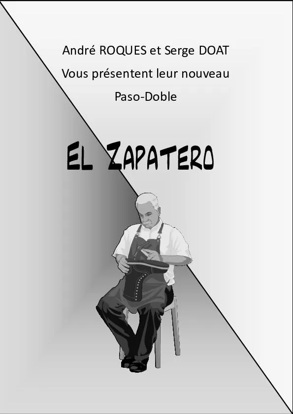 télécharger la partition d'accordéon El Zapatero (Paso Doble) au format PDF