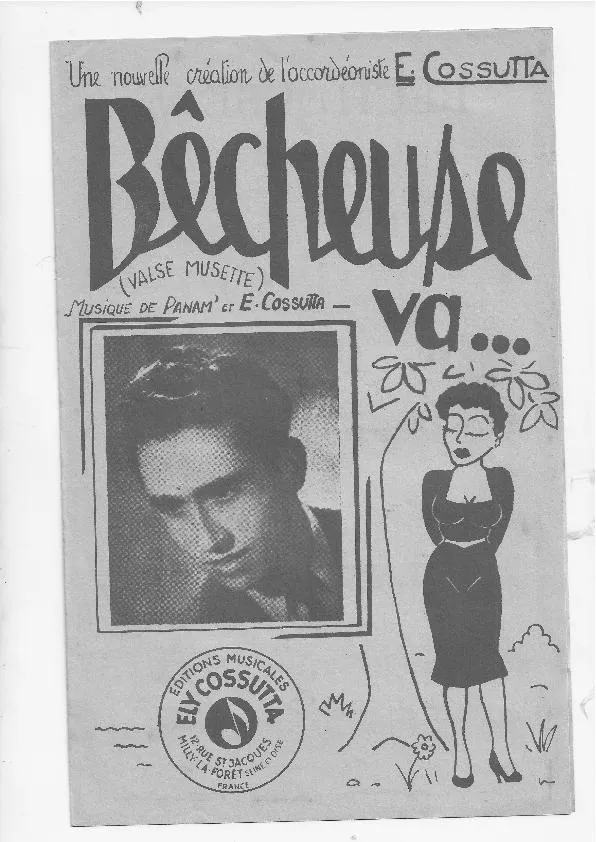 télécharger la partition d'accordéon Bêcheuse va (Valse Musette) au format PDF