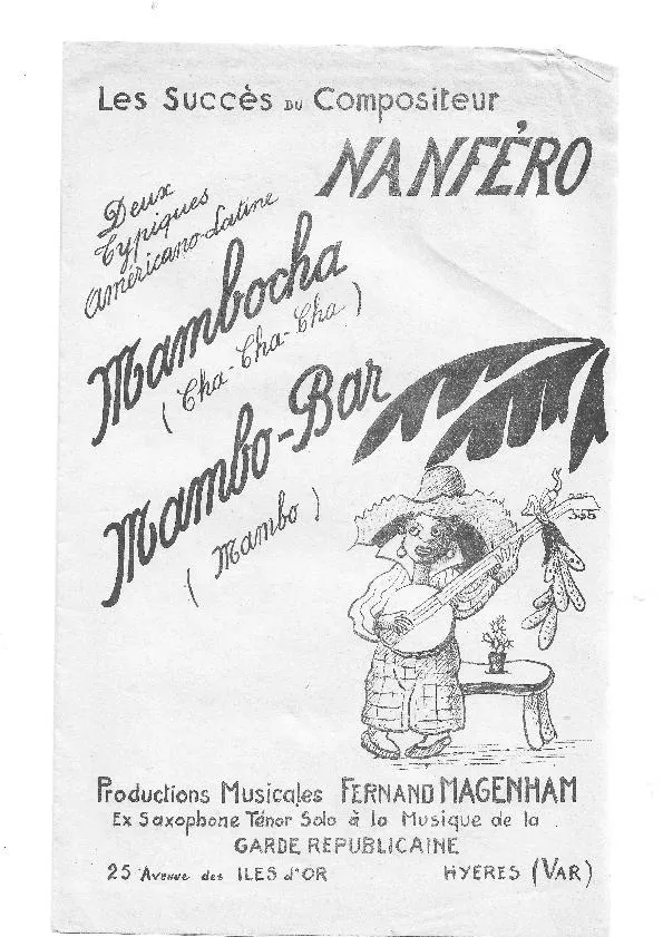 télécharger la partition d'accordéon Mambo Bar (Orchestration) au format PDF