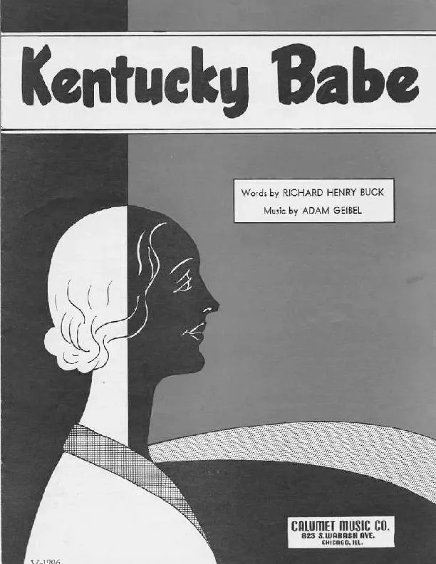 télécharger la partition d'accordéon Kentucky babe (Scottish) au format PDF