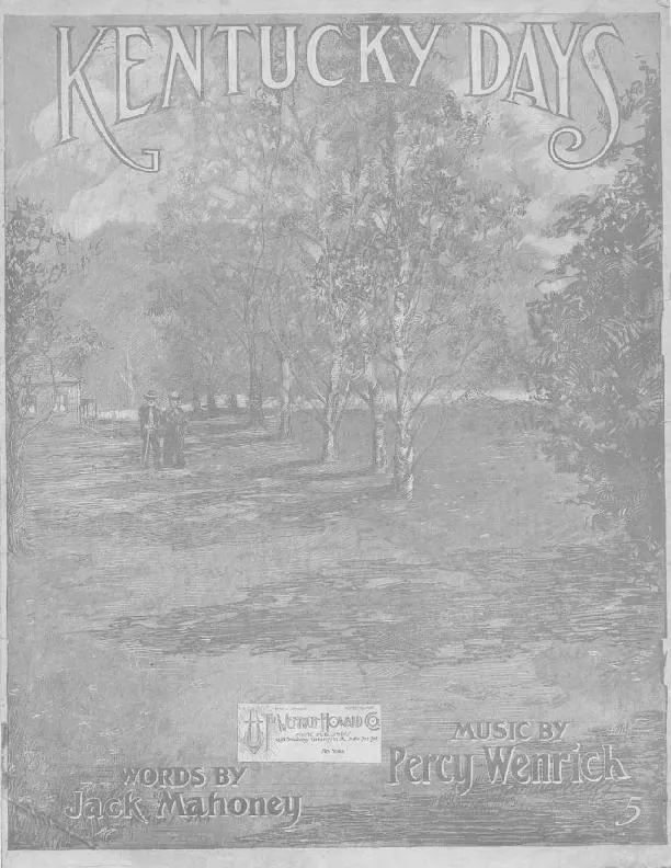 télécharger la partition d'accordéon Kentucky Days (Marche) au format PDF