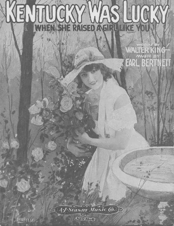 télécharger la partition d'accordéon Kentucky was lucky (when she raised a girl like you) (Fox-Trot) au format PDF
