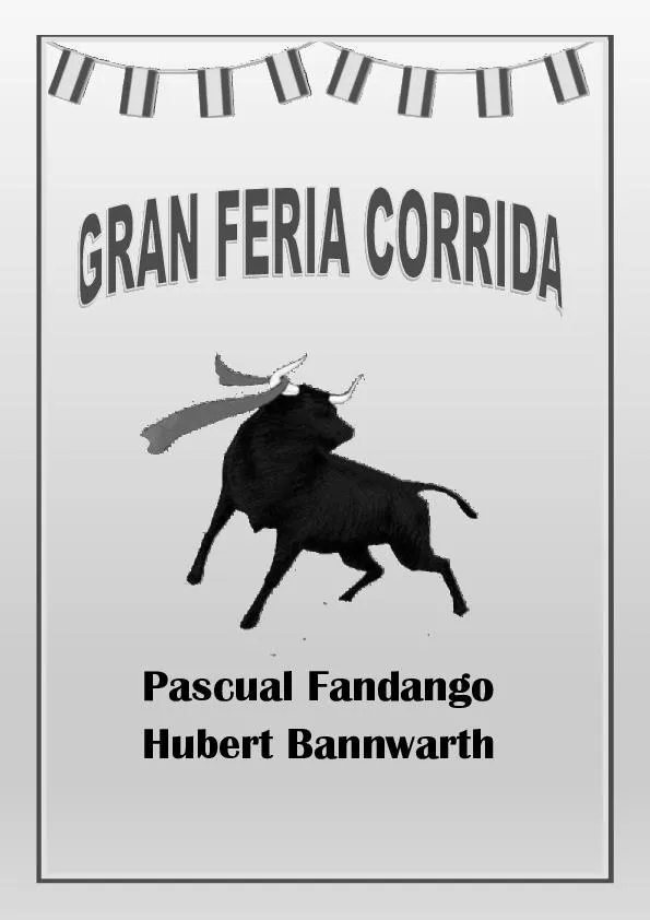 télécharger la partition d'accordéon Gran Féria Corrida (Paso Doble) au format PDF