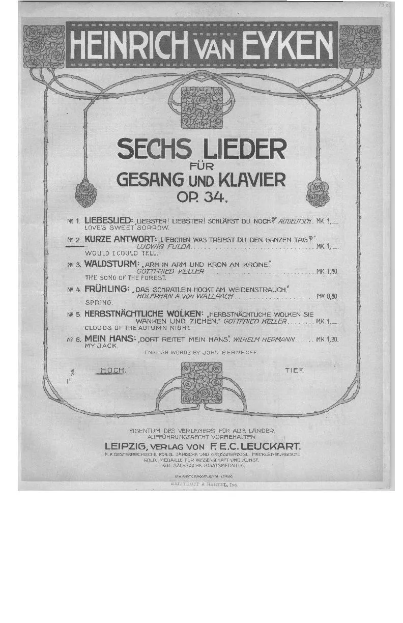 télécharger la partition d'accordéon Kurze antwort (Would I could tell) (Slow) au format PDF