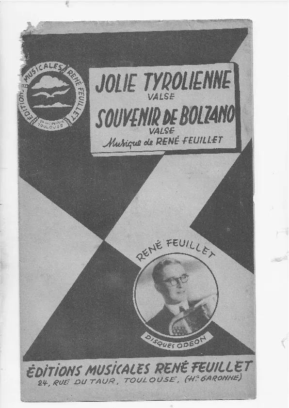 télécharger la partition d'accordéon Jolie Tyrolienne (Valse) au format PDF