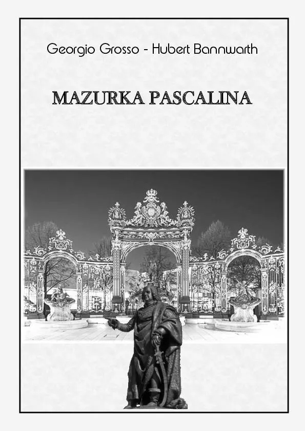télécharger la partition d'accordéon Mazurka Pascalina au format PDF
