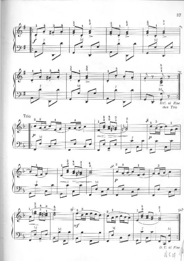 télécharger la partition d'accordéon Let's dance the polka  (Duet accordéon) au format PDF