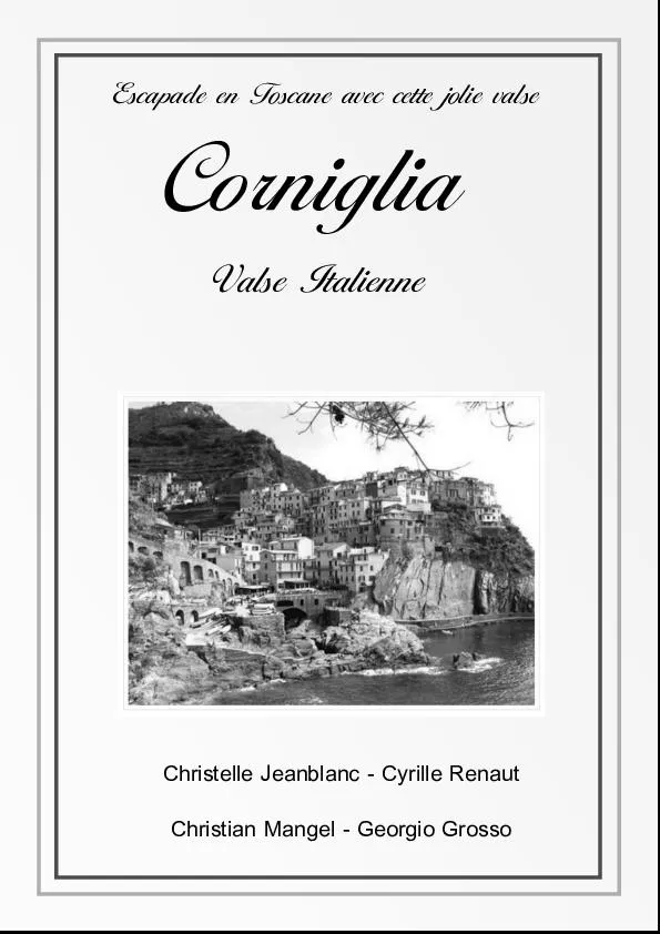 télécharger la partition d'accordéon Corniglia (Valse Italienne) au format PDF