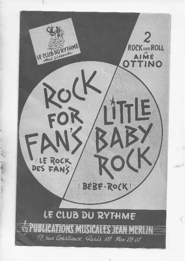 télécharger la partition d'accordéon Little baby rock (Bébé rock) (Orchestration) (Rock) au format PDF