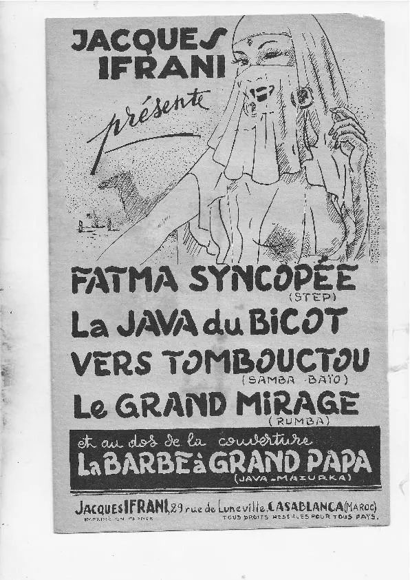 télécharger la partition d'accordéon Recueil de 5 Titres : Fatma syncopée + La java du bicot + Vers Tombouctou + Le grand mirage + La barbe à papa) (Step + Java + Samba Baïo + Rumba + Java Mazurka) au format PDF