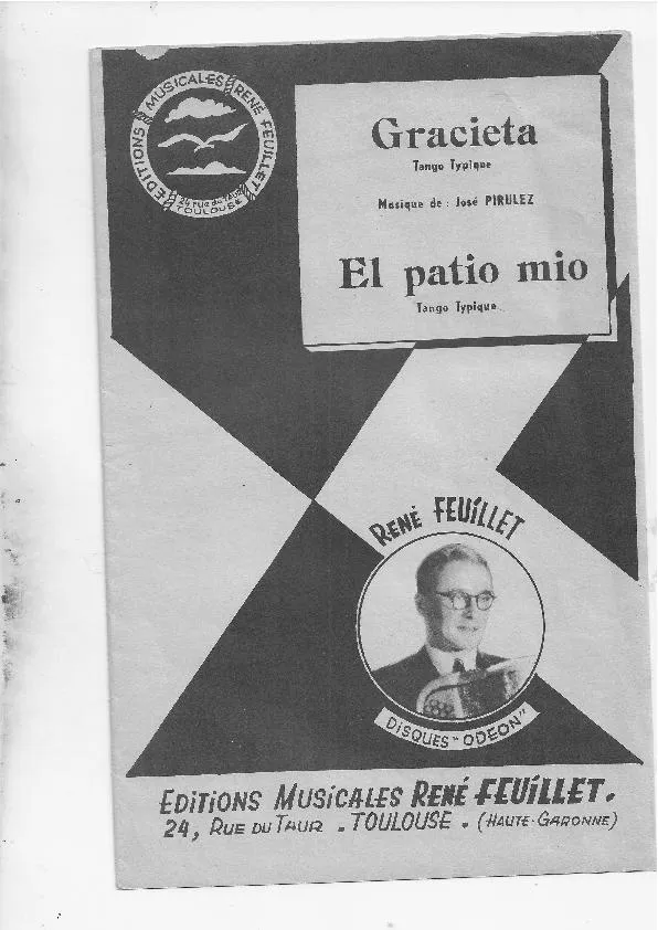 télécharger la partition d'accordéon Gracieta (Tango Typique) au format PDF