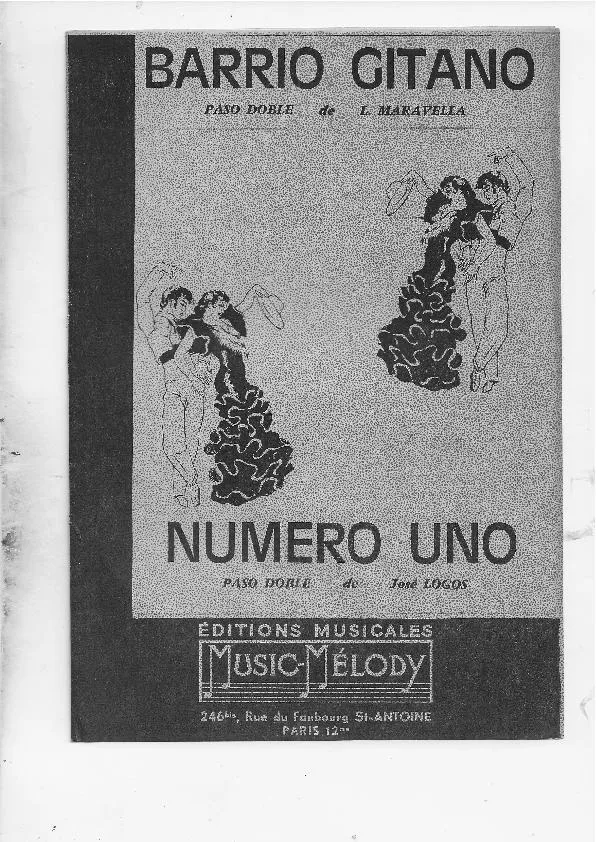 télécharger la partition d'accordéon Numéro uno (Orchestration) (Paso Doble) au format PDF