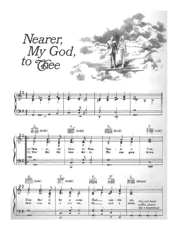 télécharger la partition d'accordéon Nearer, my God, to Thee (Slow Ballad) au format PDF