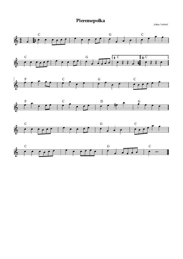télécharger la partition d'accordéon Pieremepolka au format PDF