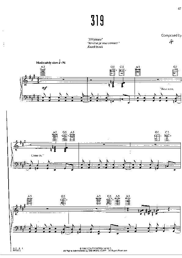 télécharger la partition d'accordéon 319 (Soul Rock) au format PDF