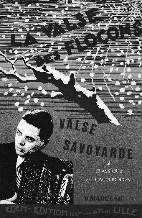 télécharger la partition d'accordéon La valse des flocons + Valse Savoyarde au format PDF