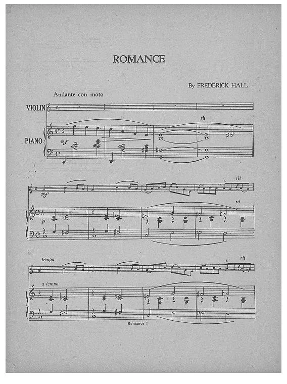télécharger la partition d'accordéon Romance (Ballade) au format PDF