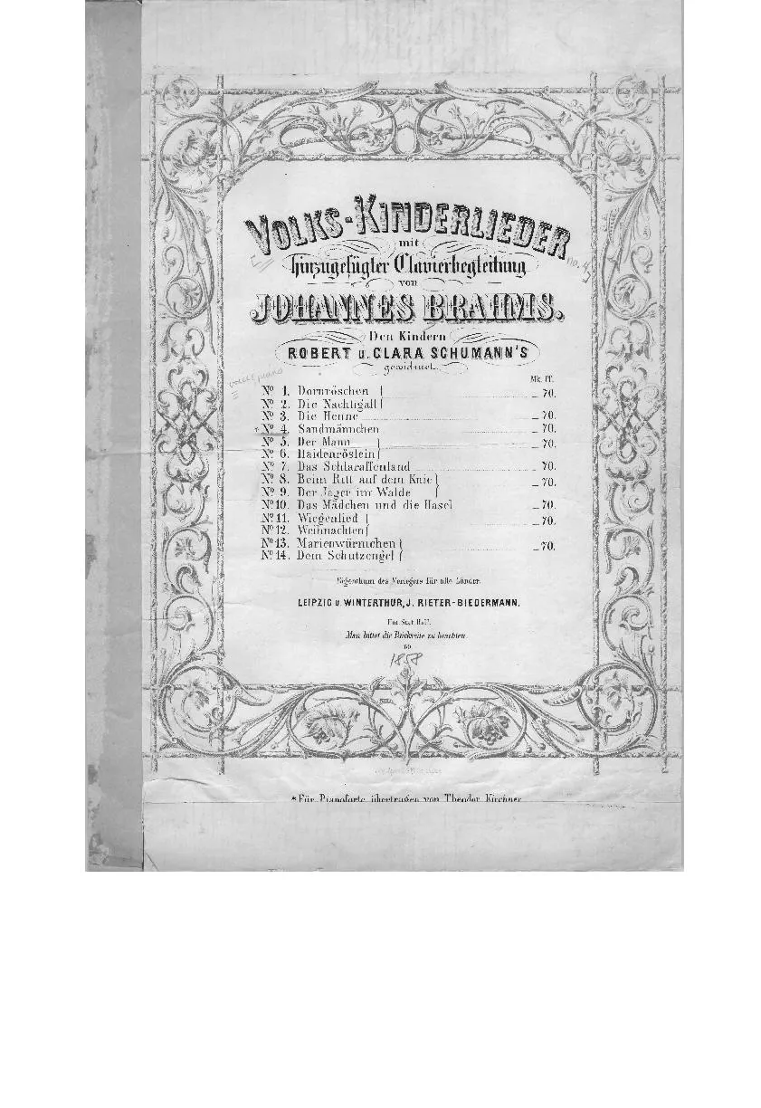 télécharger la partition d'accordéon Sandmännchen (Chant : Elisabeth Schwarzkopf) (Slow Ballade) au format PDF