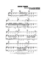 télécharger la partition d'accordéon Good times au format PDF