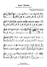 télécharger la partition d'accordéon Kass' Theme from ZELDA : Breath of the Wild au format PDF