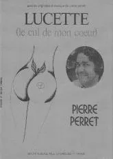 télécharger la partition d'accordéon Lucette (Le cul de mon coeur) au format PDF