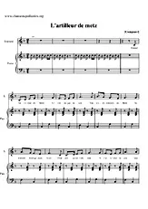 télécharger la partition d'accordéon L'ARTILLEUR DE METZ au format PDF