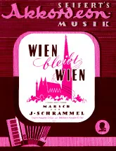 télécharger la partition d'accordéon WIEN Bleibt WIEN au format PDF