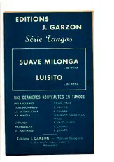 télécharger la partition d'accordéon SUAVE MILONGA au format PDF