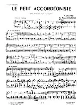 télécharger la partition d'accordéon LE PETIT ACCORDEONISTE au format PDF