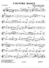 télécharger la partition d'accordéon Country dance au format PDF
