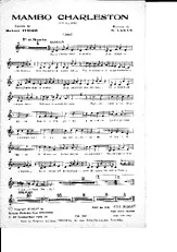 télécharger la partition d'accordéon Mambo charleston au format PDF