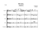 télécharger la partition d'accordéon Besame Mucho (String quintet)  au format PDF