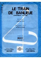 télécharger la partition d'accordéon LE TRAIN DE BANLIEUE (EVERYBODY BUT ME) au format PDF