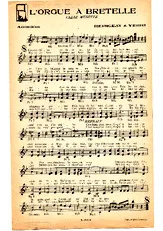 télécharger la partition d'accordéon L'ORGUE A BRETELLE au format PDF