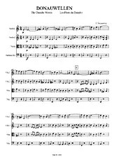 télécharger la partition d'accordéon  Waltz Danube / DONAUWELLEN / Les Flots du Danube  au format PDF