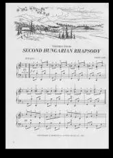 télécharger la partition d'accordéon Second Hungarian rhapsody themes au format PDF