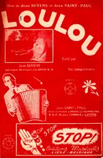 télécharger la partition d'accordéon LOULOU au format PDF