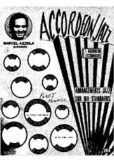 télécharger la partition d'accordéon Recueil Marcel Azzola Accordeon Jazz Et Accordeon Electronique Arrangements Jazz Sur Dix Standards au format PDF
