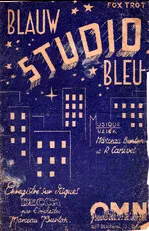 télécharger la partition d'accordéon Studio bleu - blaw studio au format PDF